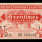 ALGÉRIE - ALGERIA - 50 Centimes Région Économique 1944 P.100 SPL+ / AU+