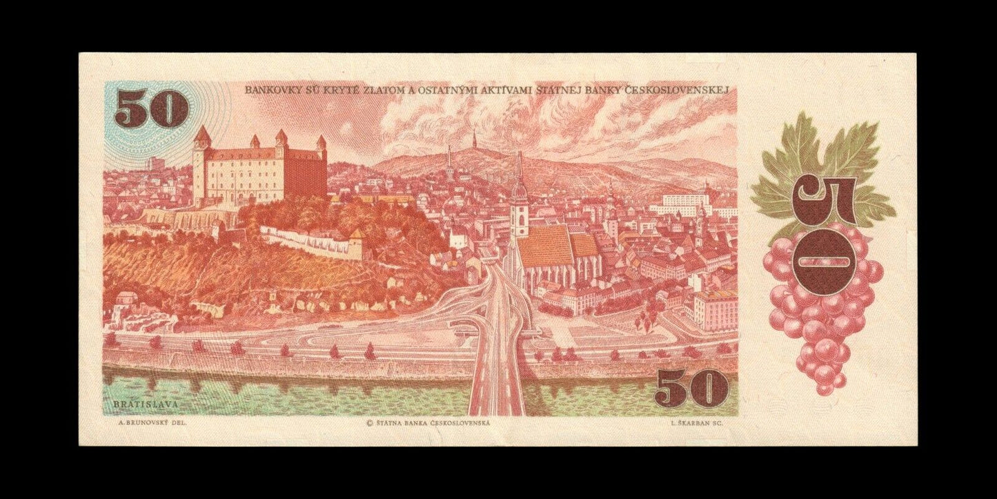 SLOVAQUIE - SLOVAKIA - 50 Korun 1987 (1993) P.16 SUP / XF