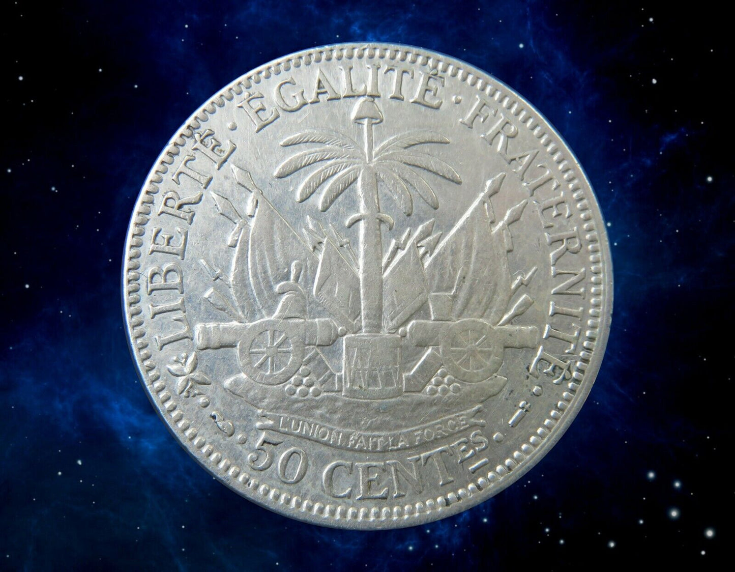 HAITI - 50 Centimes 1895 KM.47