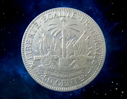 HAITI - 50 Centimes 1895 KM.47