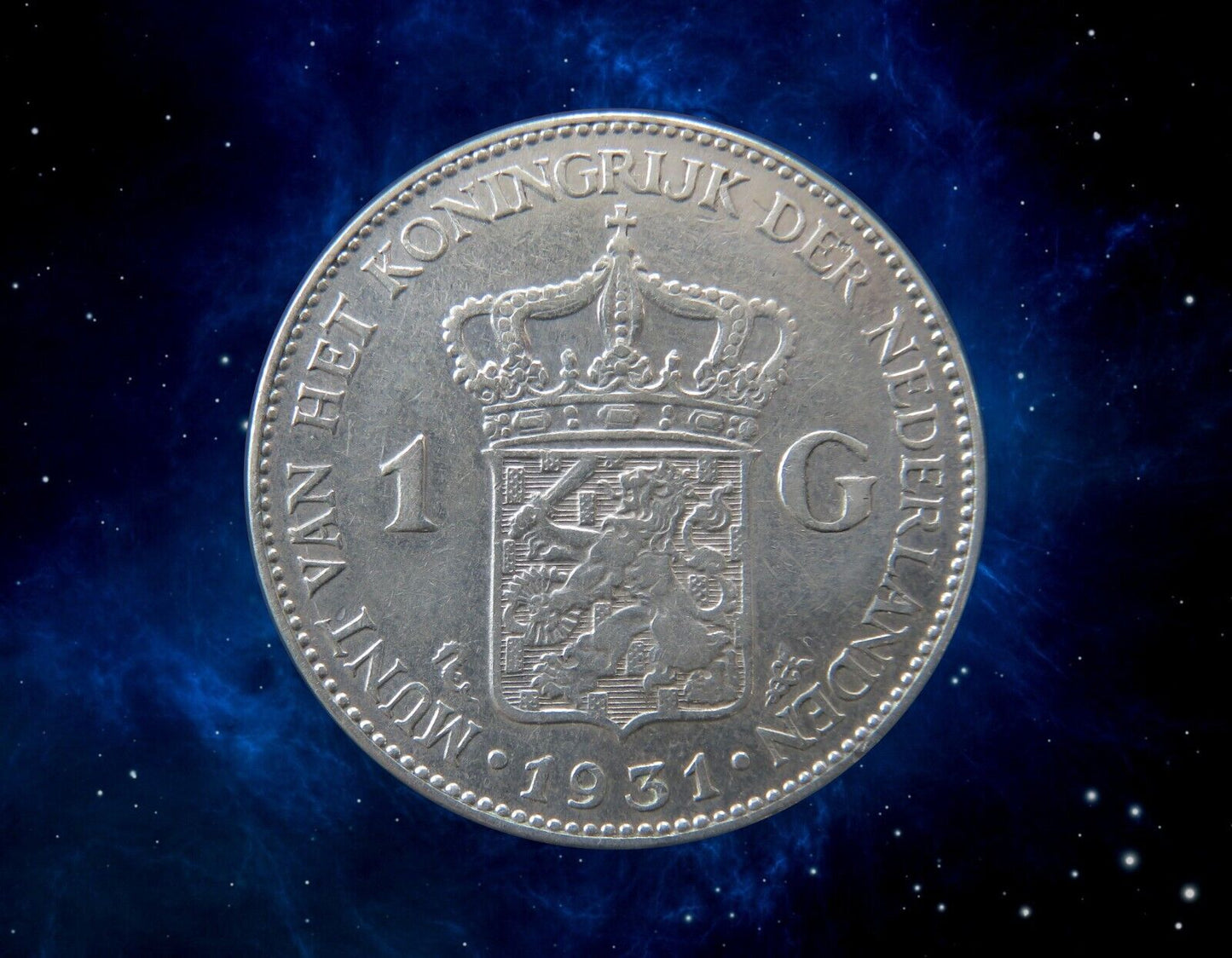 PAYS-BAS - NETHERLAND - 1 Gulden 1931 KM.161.1