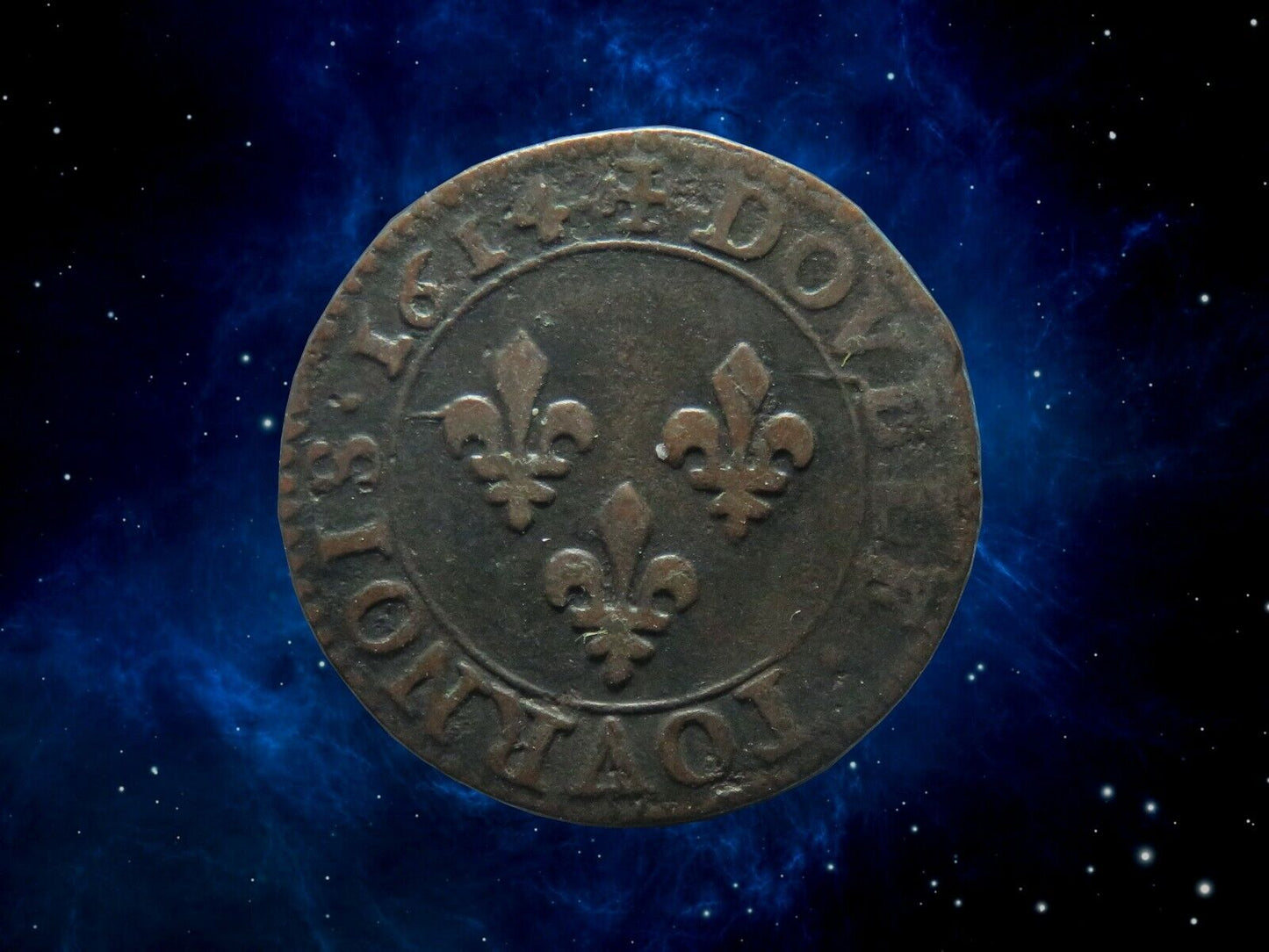 FRANCE - Louis XIII - Double tournois 1614 Paris