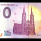BILLET EURO SOUVENIR TOURISTIQUE 0€ 2017-2 ÉGLISE SAINT-BAUDILE NÎMES NEUF