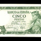ESPAGNE - SPAIN - 5 Pesetas 1954 P.146a TTB+ / VF+