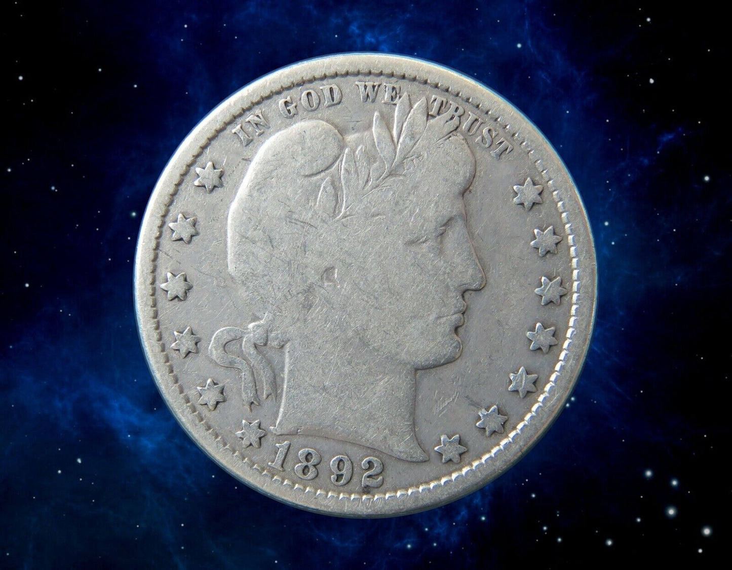 USA - 1/4 Dollar - 1892 KM.114
