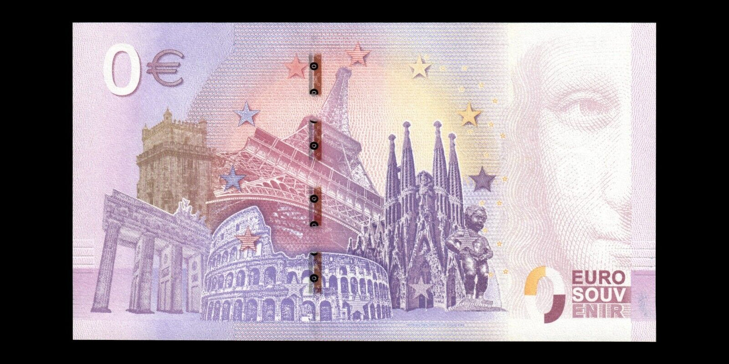 BILLET EURO SOUVENIR TOURISTIQUE 0€ 2019-2 SEA LIFE - PARIS NEUF / UNC