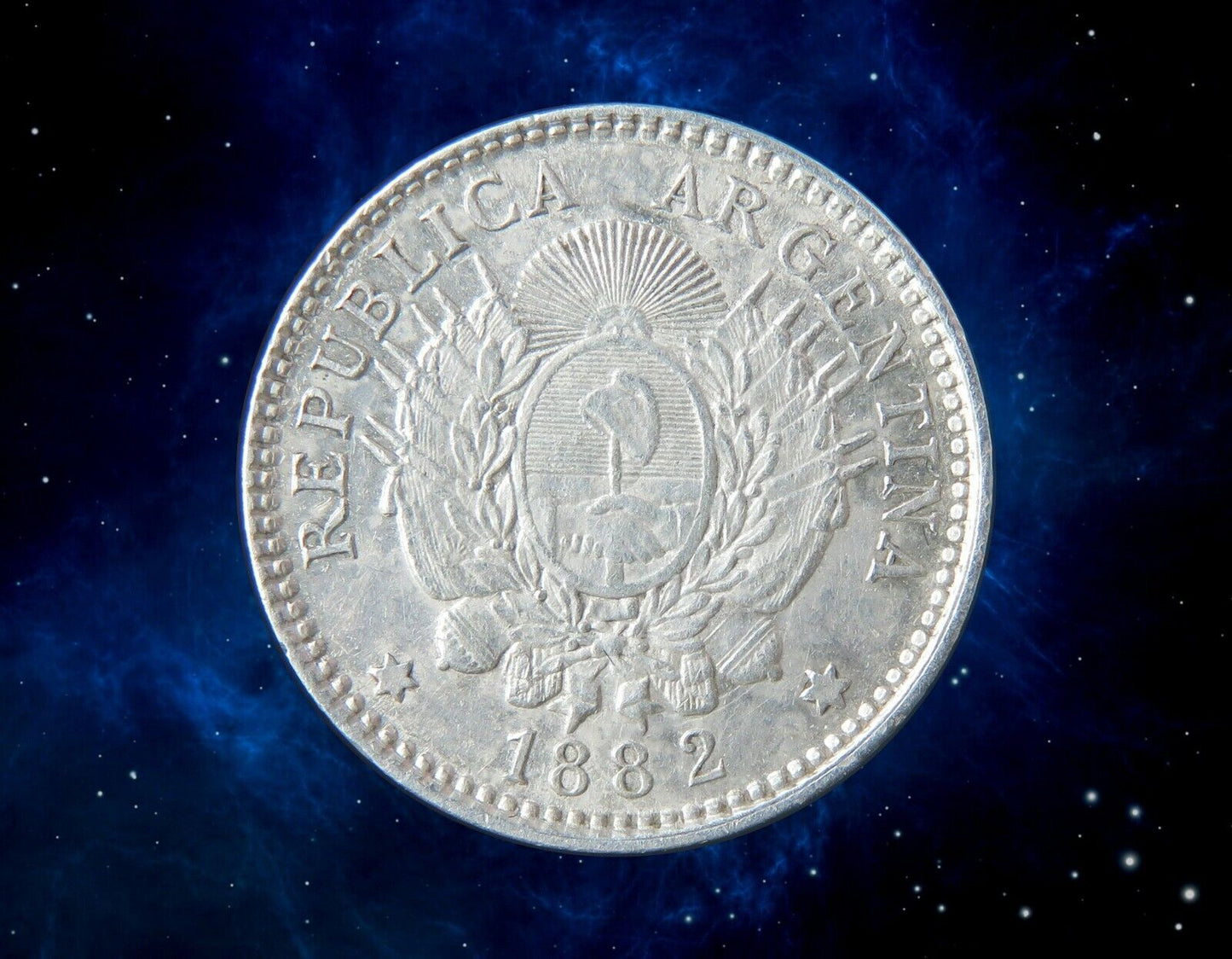 ARGENTINE - ARGENTINA - 10 Centavos 1882 KM.26