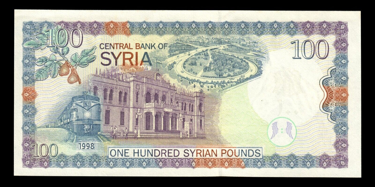 SYRIE - SYRIA - 100 Syrian Pounds 1998 P.108 SPL+ / AU+