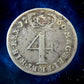 ROYAUME UNI - UNITED KINGDOM - 4 Pence 1760 S.3712A