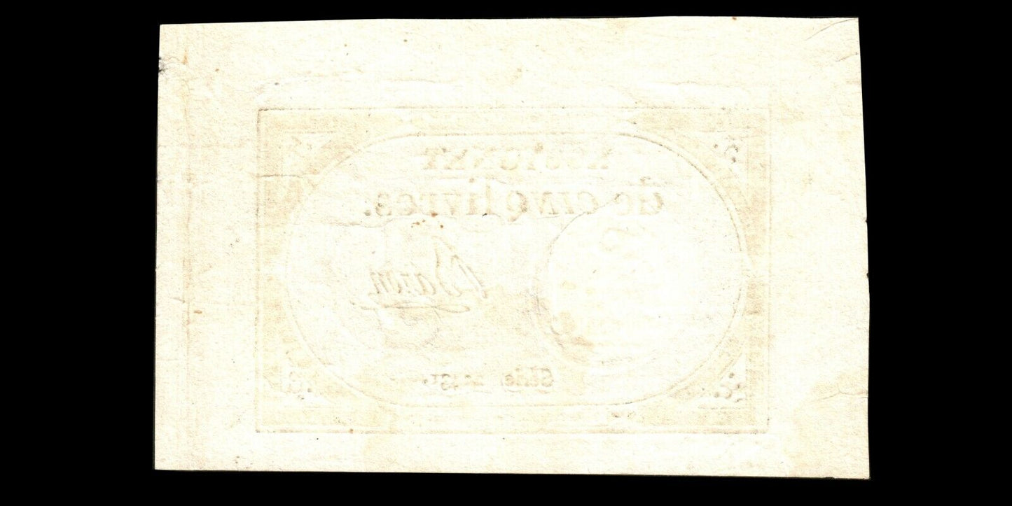 FRANCE - Assignat, 5 Livres 1793 Ass.46a, P.A76 Sign. Baron TTB / VF