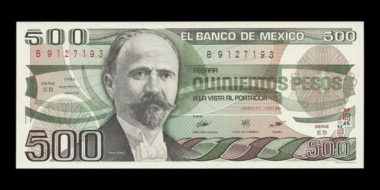 MEXIQUE - MEXICO - 500 Pesos 1984 P.79b NEUF / UNC