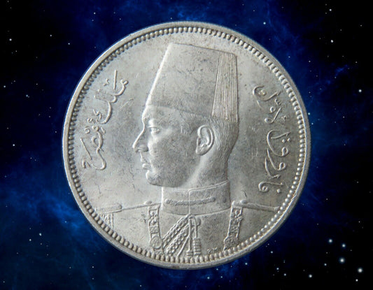 EGYPTE - EGYPT - 5 Piastres 1939 KM.366