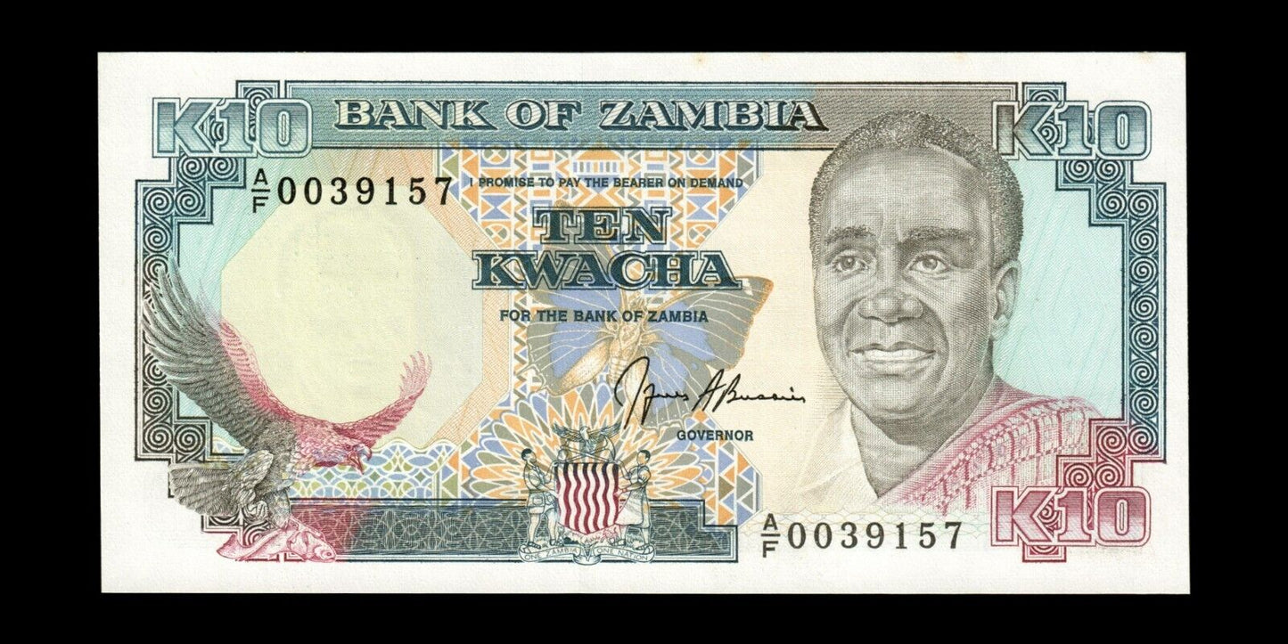 ZAMBIE - ZAMBIA - 10 Kwacha (1991) P.31b pr.NEUF / UNC-