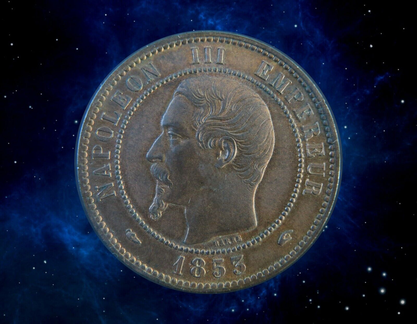 FRANCE - 10 Centimes Napoléon III 1853 A