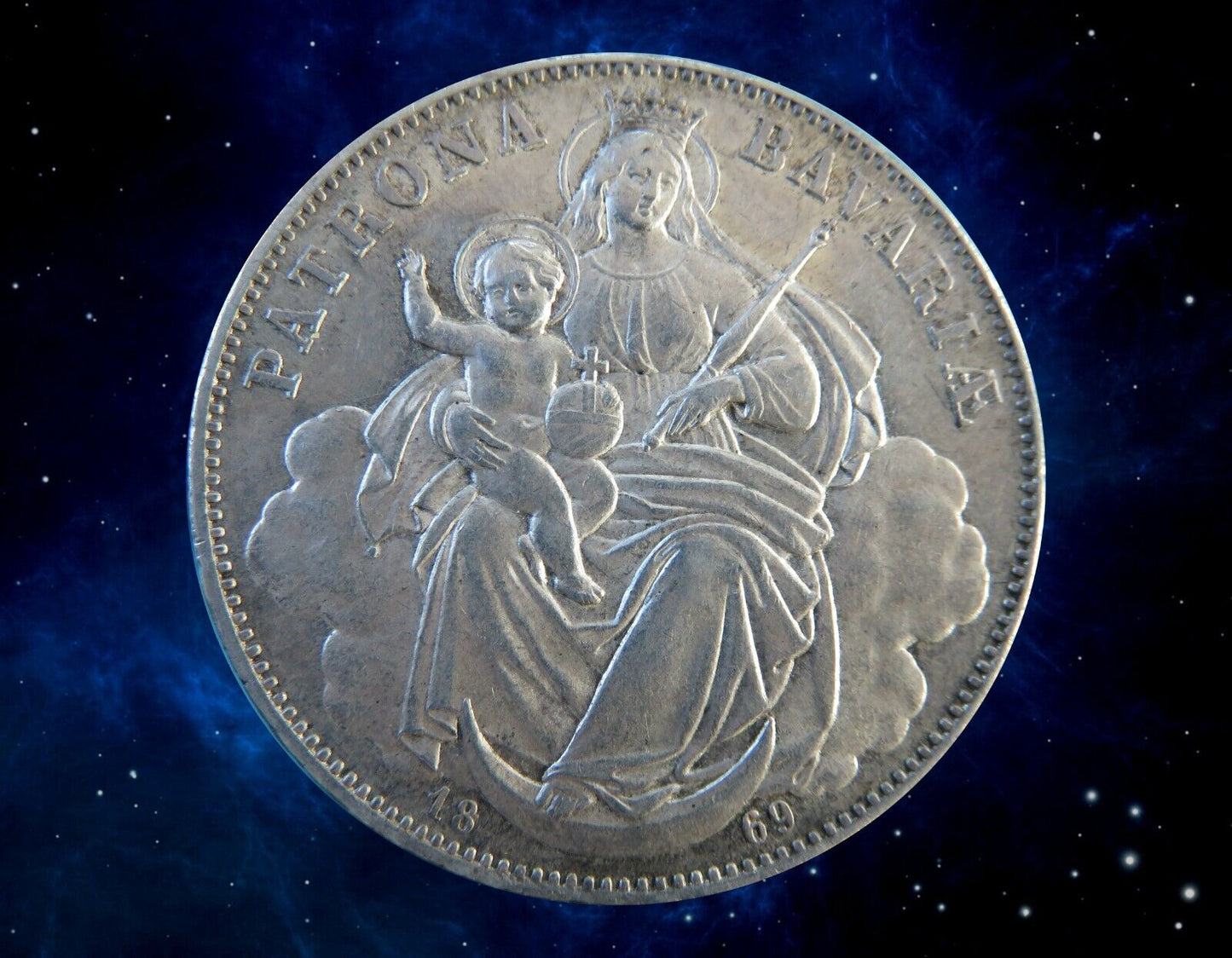 ALLEMAGNE - GERMANY - Bavière - Thaler 1869