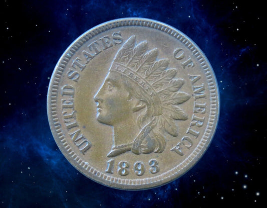 USA - 1 Cent Indian Head 1893 KM.90a