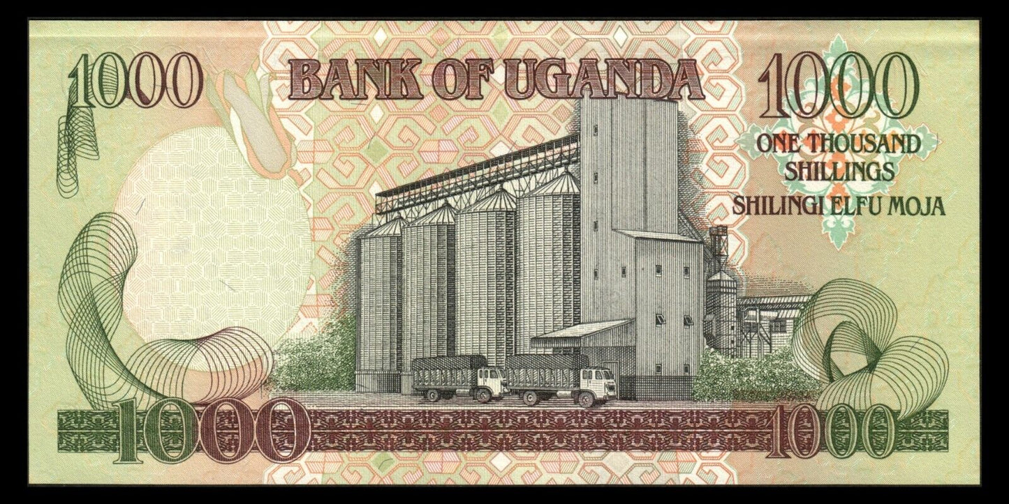 OUGANDA - UGANDA - 1000 Shillings 2000 P.39a SPL / AU