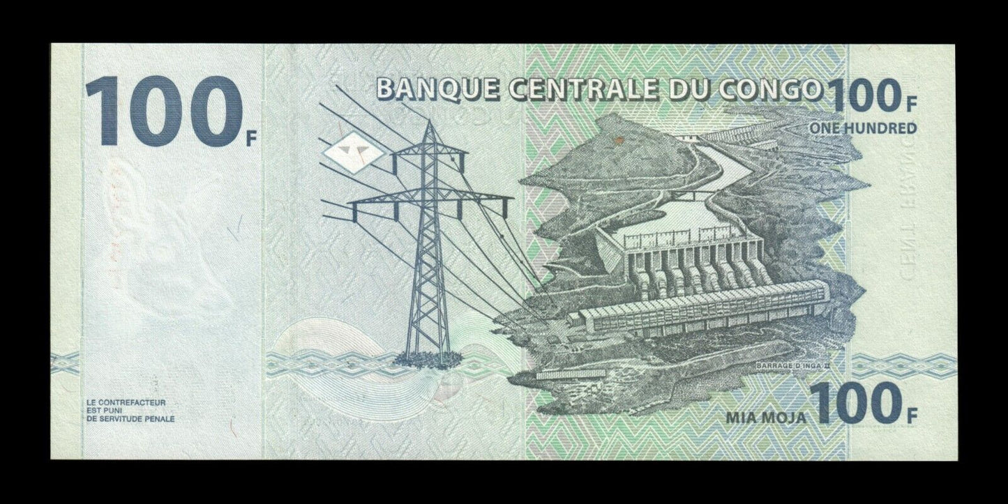 CONGO (Republic) - 100 Francs 2000 P.92a NEUF / UNC