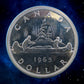 CANADA - 1 Dollar 1965 KM.64.1