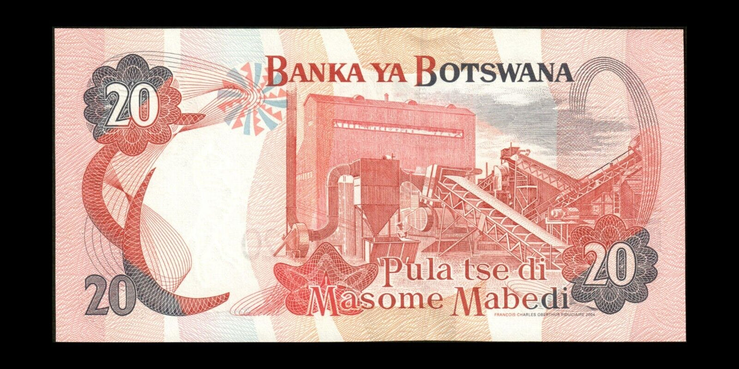 BOTSWANA - 20 Pula 2004 P.27a NEUF / UNC