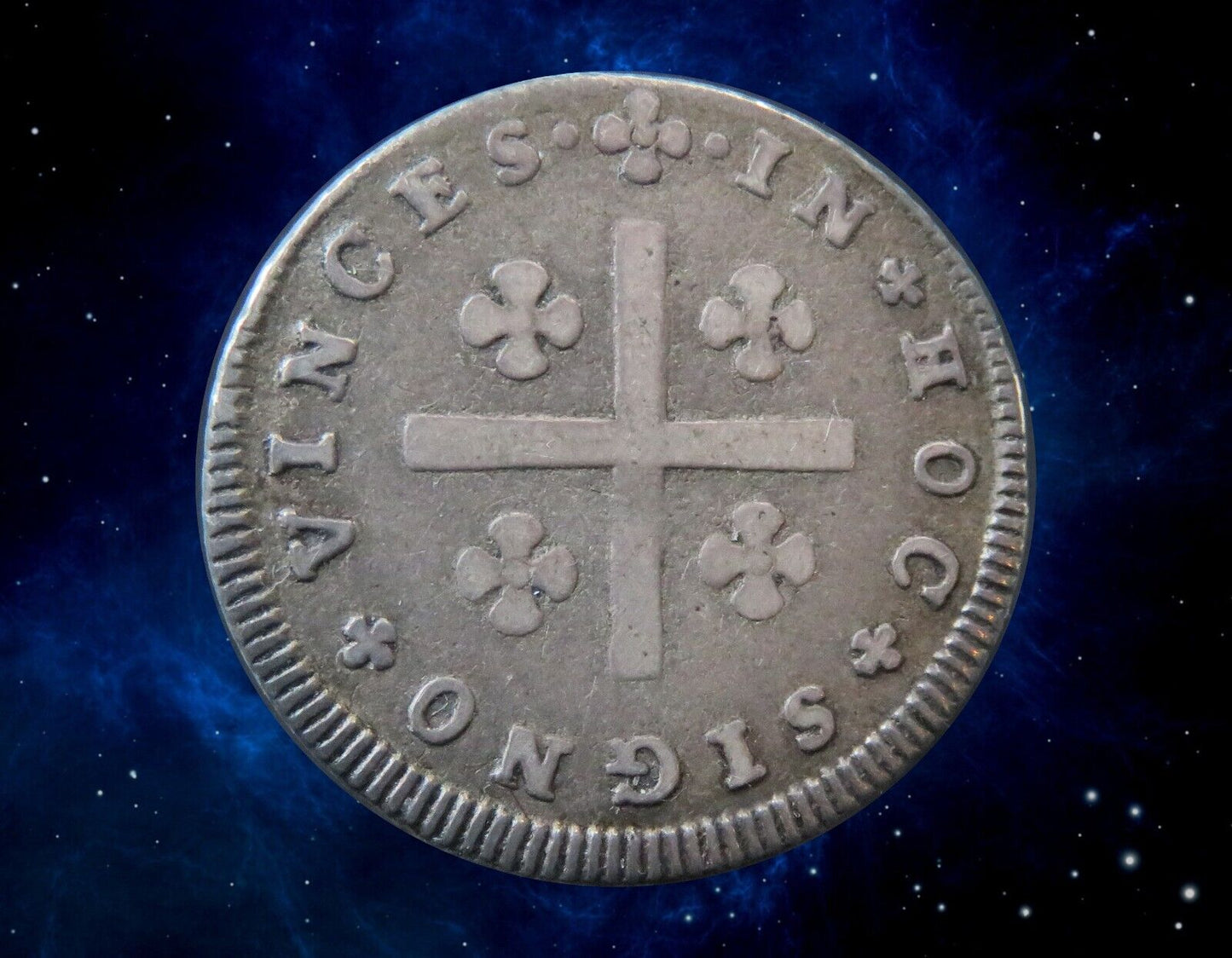 PORTUGAL - 1 Tostao ou 80 Reis Maria I KM.285