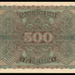 ALLEMAGNE - GERMANY, Sachsen, 500 Mark 1922 P.S954b SUP+ / XF+