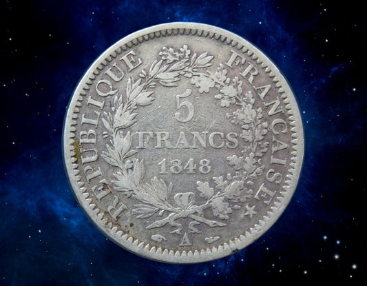FRANCE - 5 Francs 1848 Paris