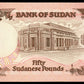 SOUDAN - SUDAN - 50 Sudanese Pounds 1991 P.48 SPL / AU