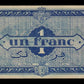 ALGÉRIE - ALGERIA - 1 Franc Région Économique 1944 P.98a SPL / AU