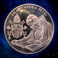ORDRE DE MALTE - MALTA - 10 Liras Proof J.Paul II Bible study 2005
