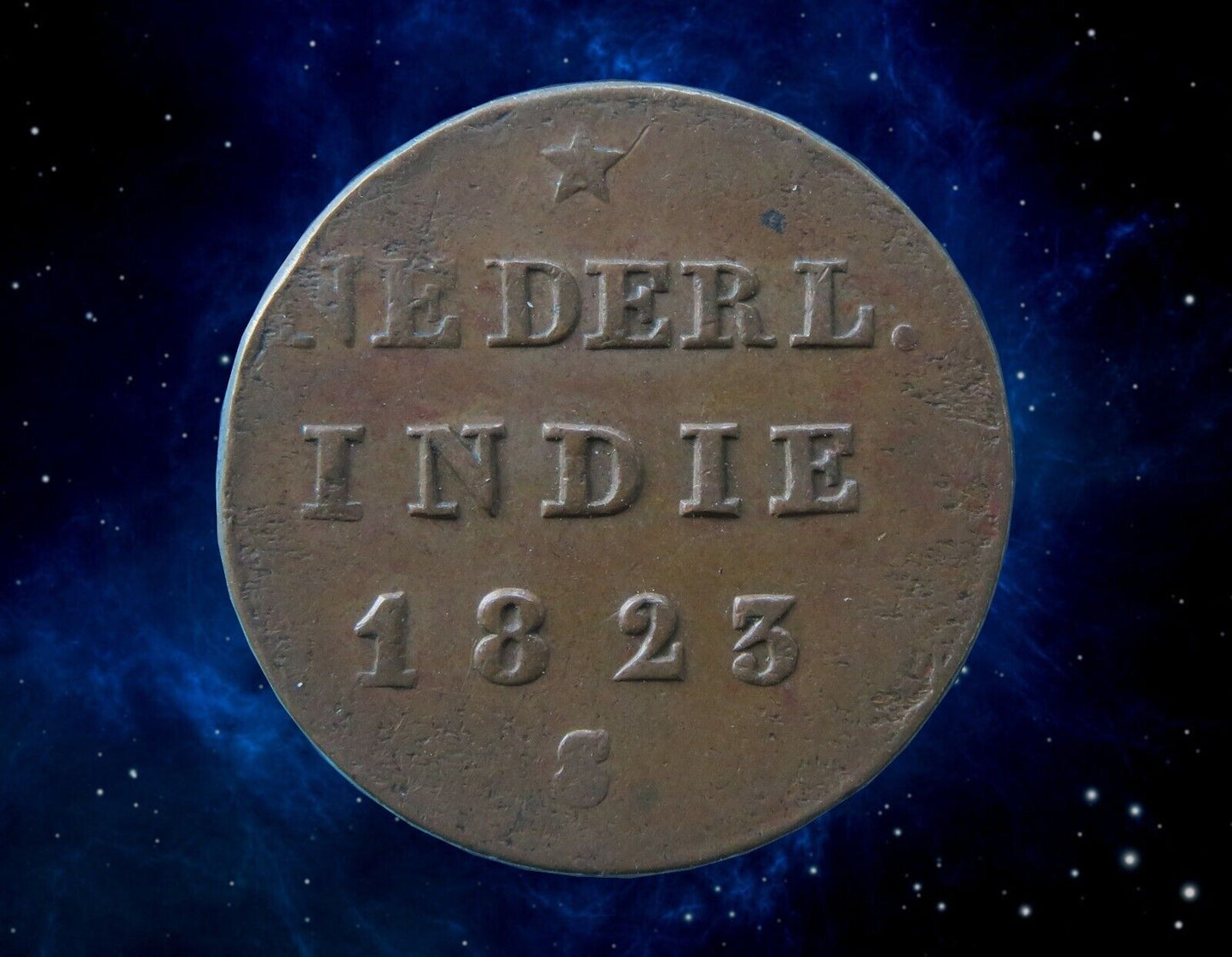 INDES NEERLANDAISES - NETHERLANDS EAST INDIES - Sumatra - 1/2 Stuiver 1823 KM.28