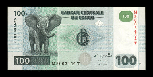 CONGO (Republic) - 100 Francs 2000 P.92a NEUF / UNC