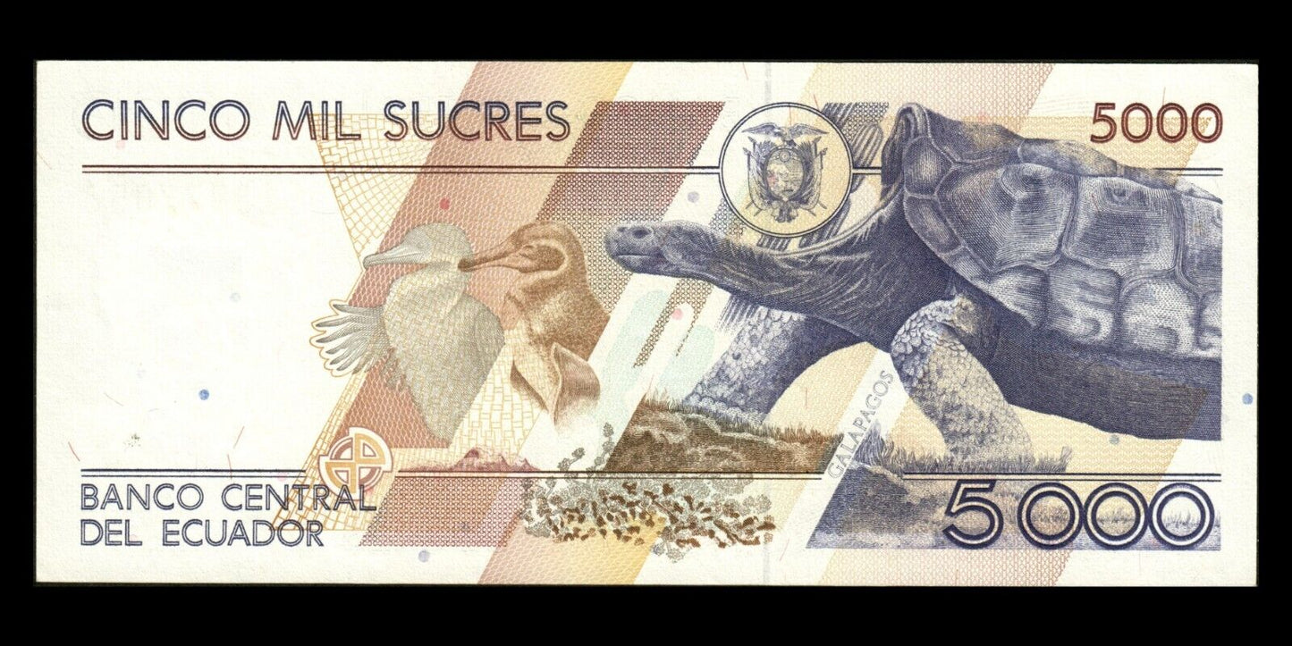 EQUATEUR - ECUADOR - 5000 Sucres 1999 P.128c NEUF / UNC