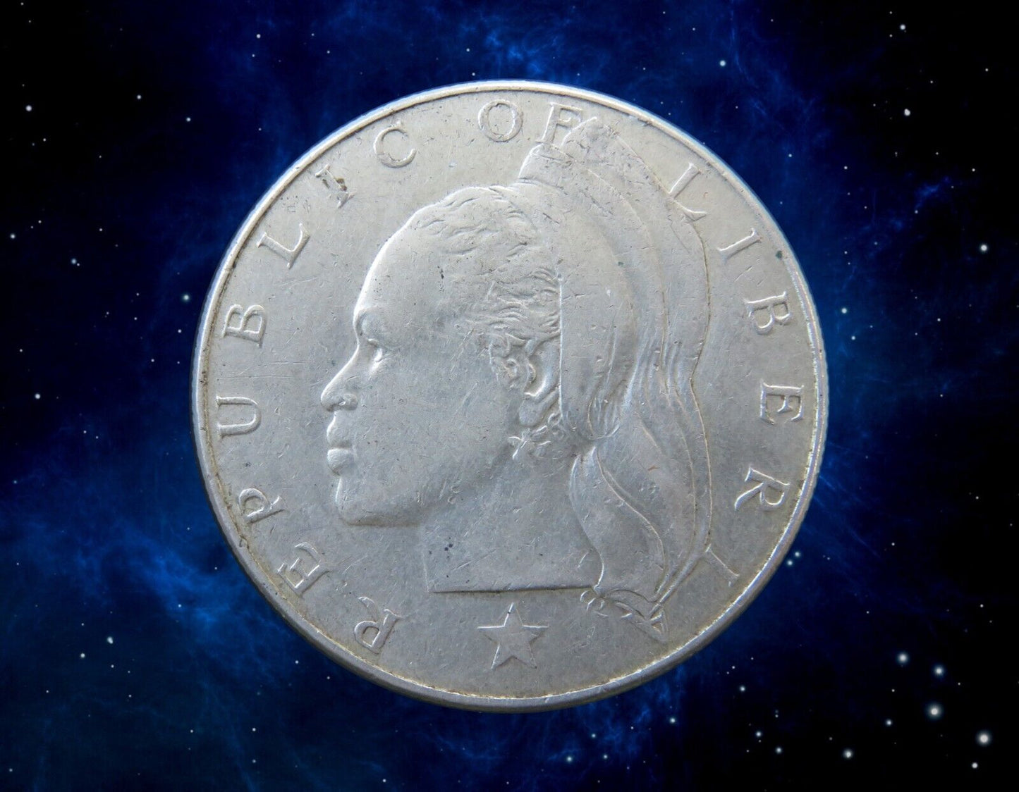 LIBERIA - 1 Dollar 1962 KM.18