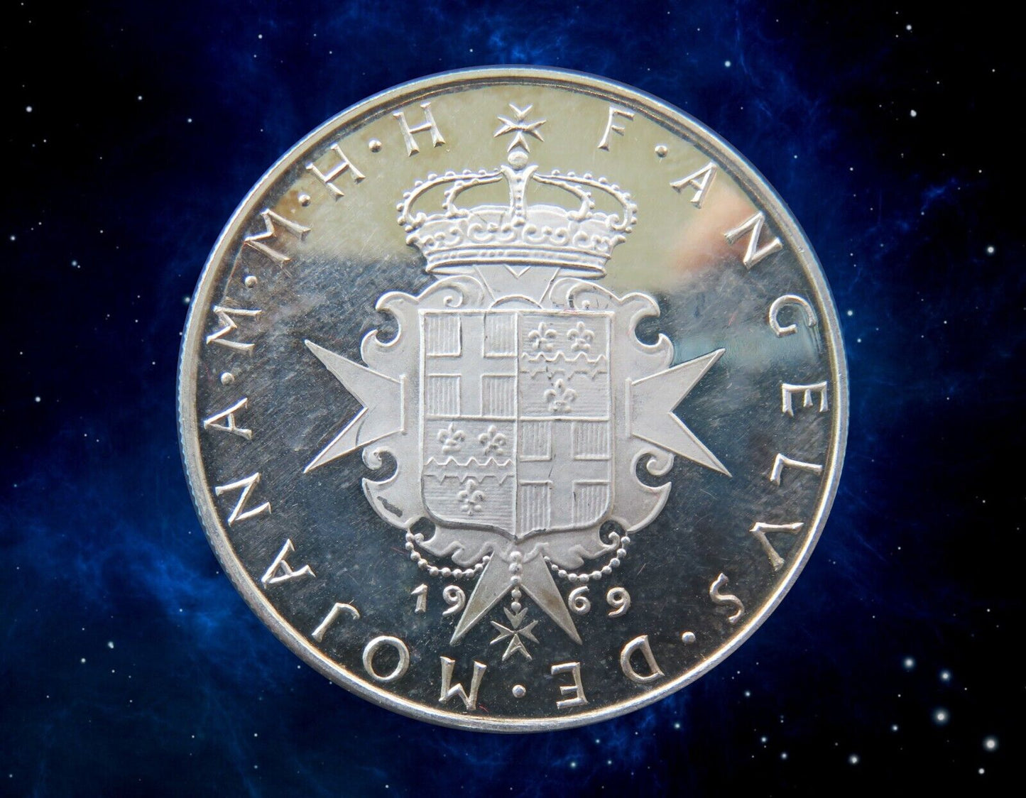 ORDRE DE MALTE - MALTA - 9 Tari Proof 1969